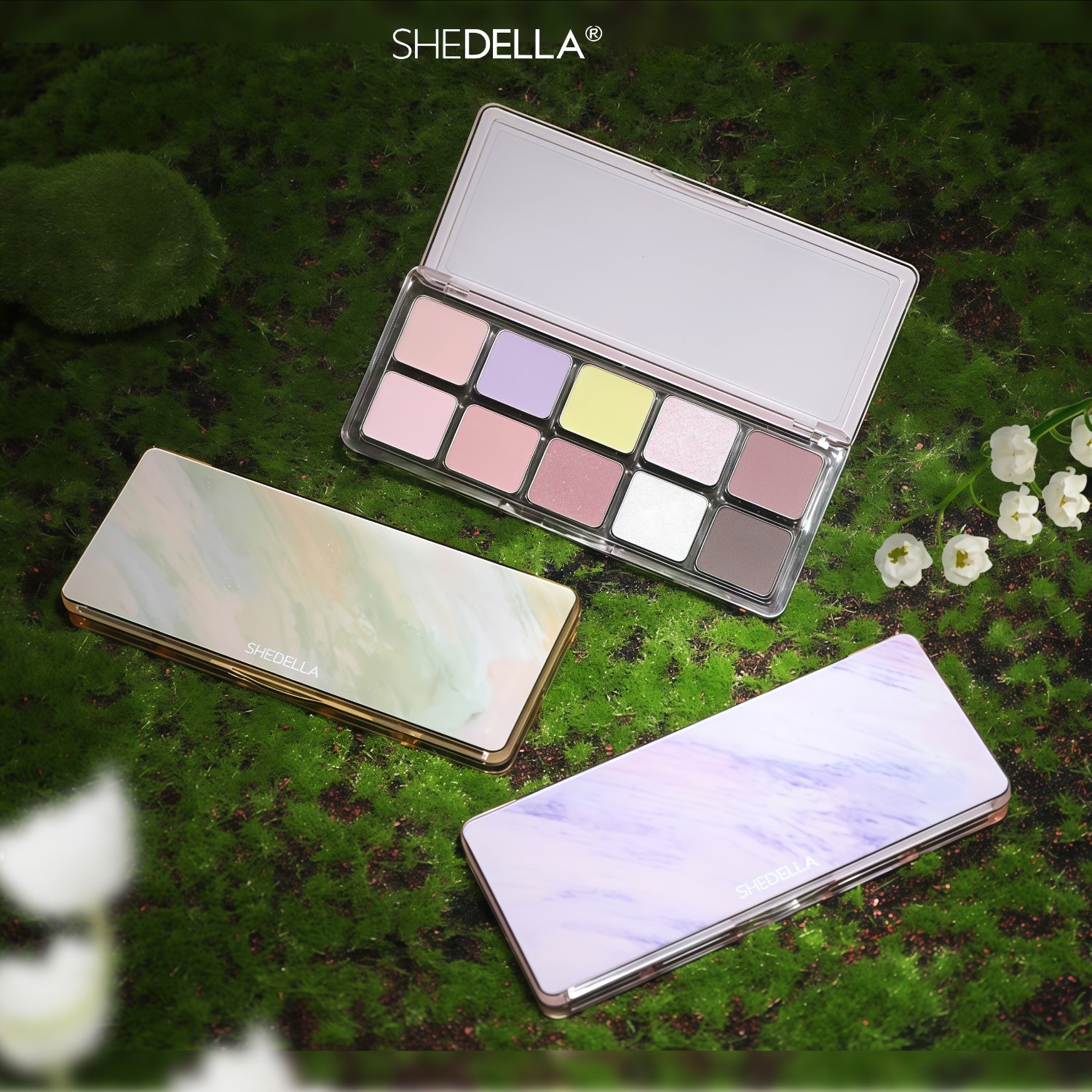 SheDella Spring Breath 10-color Eyeshadow Palette T4450