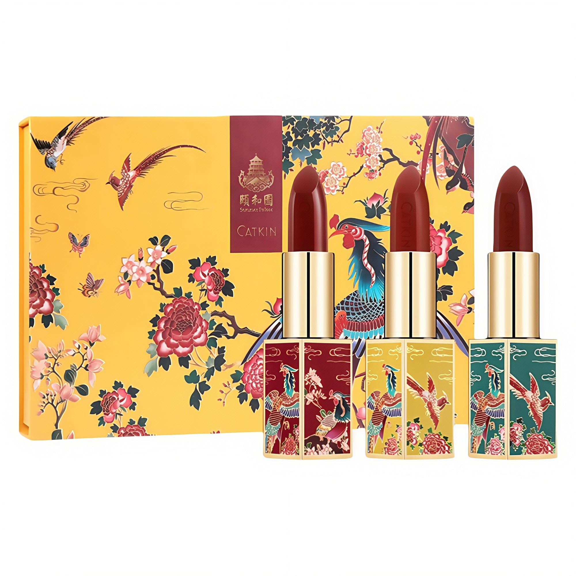 CATKIN Summer Palace Carved Matte & Glossy Lipstick T5029