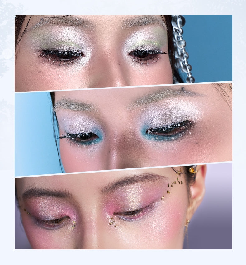 QianYan Mystery In North Collection Shimmer Pearlescent Eyeshadow T5232