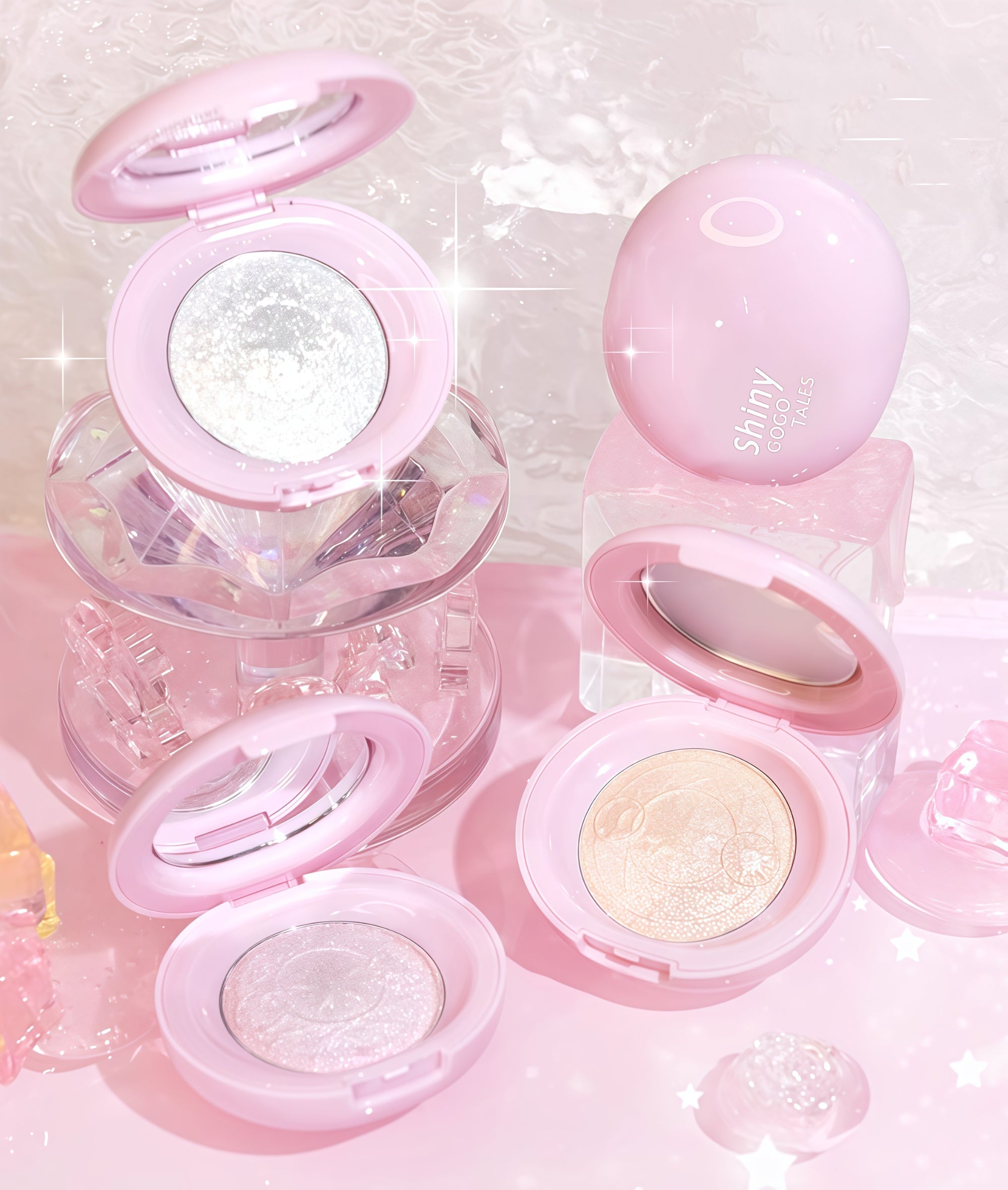 GOGO TALES Polarized Shimmer Mono Highlighter Cream T5246