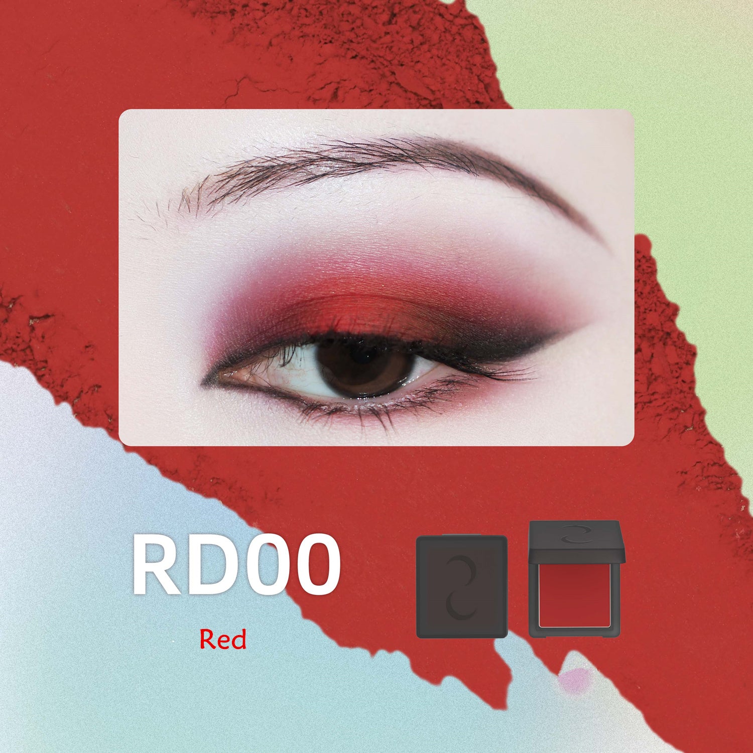 DRAMO Moon Season Pearlescent & Chameleon Monochrome Eyeshadow T4025
