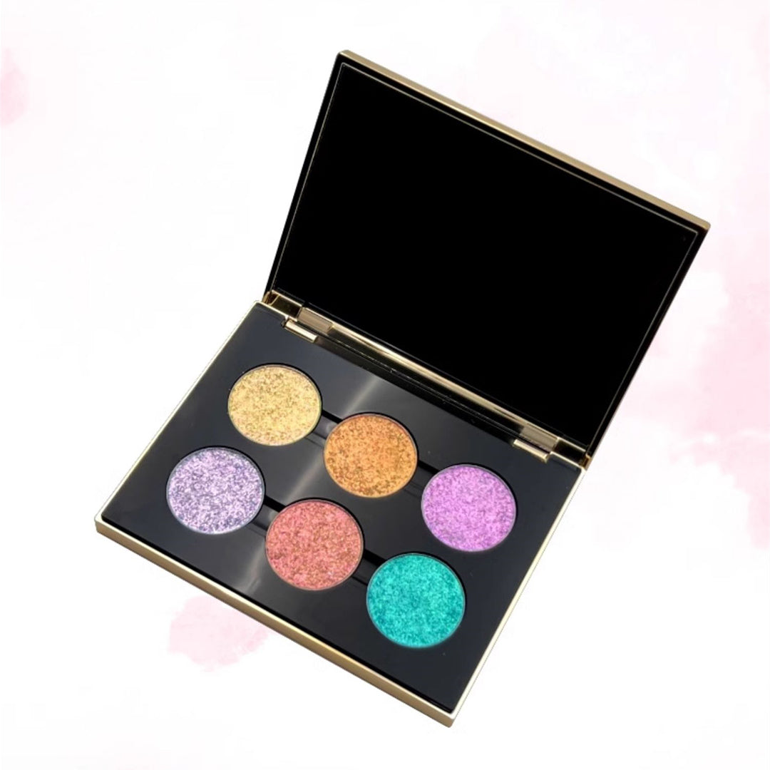 VIVIAN DONG 6-Color Optical Chameleon Eyeshadow Palette T4037