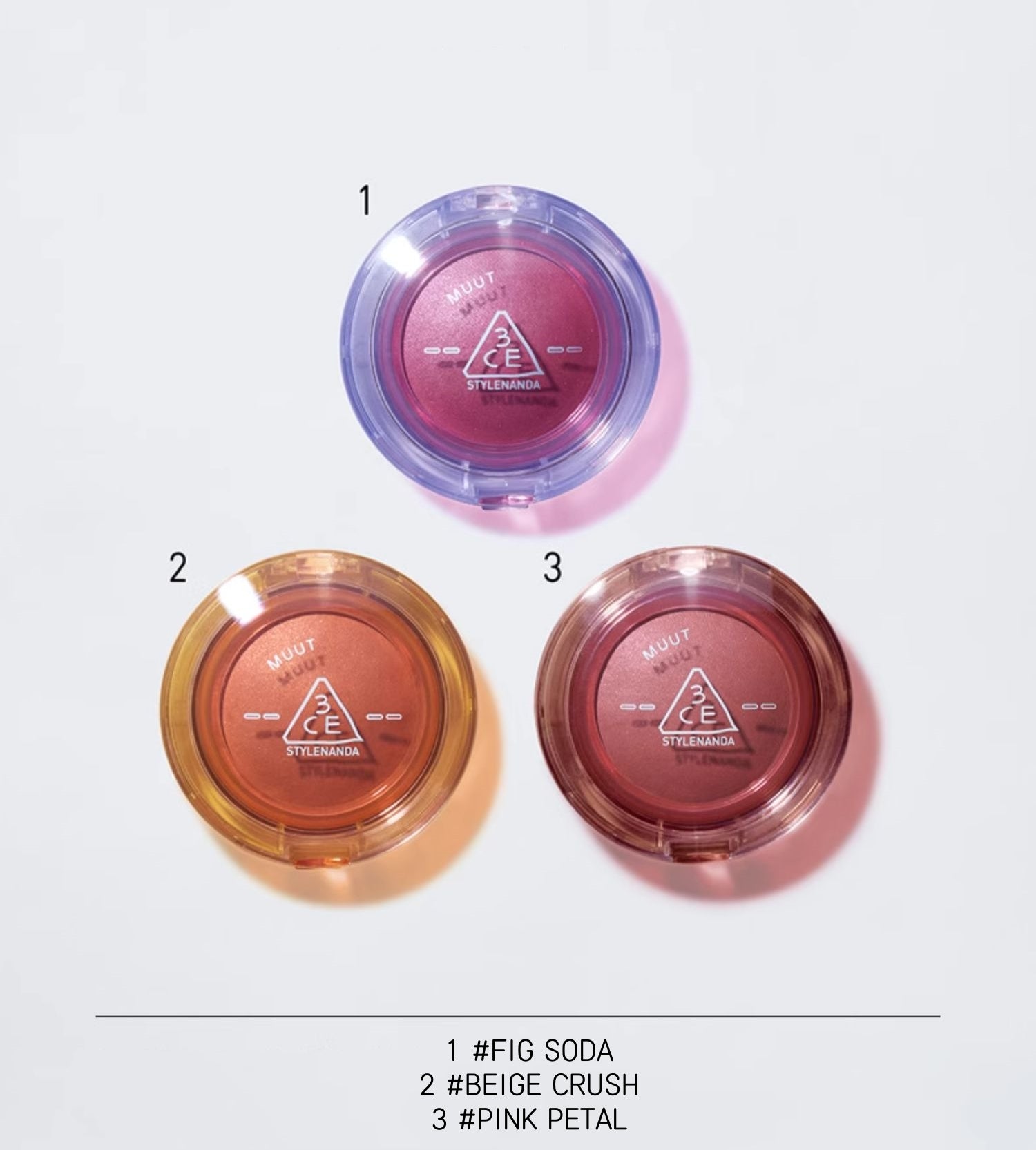 3CE X MUUT Beauty Meets Fashion 5 Pcs Makeup Set T4761