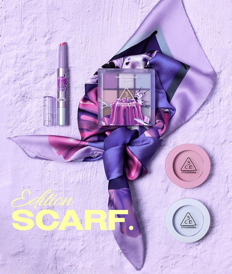 3CE X Ram Han Scarf Collection Eyeshadow & Blusher & Lipstick T5294