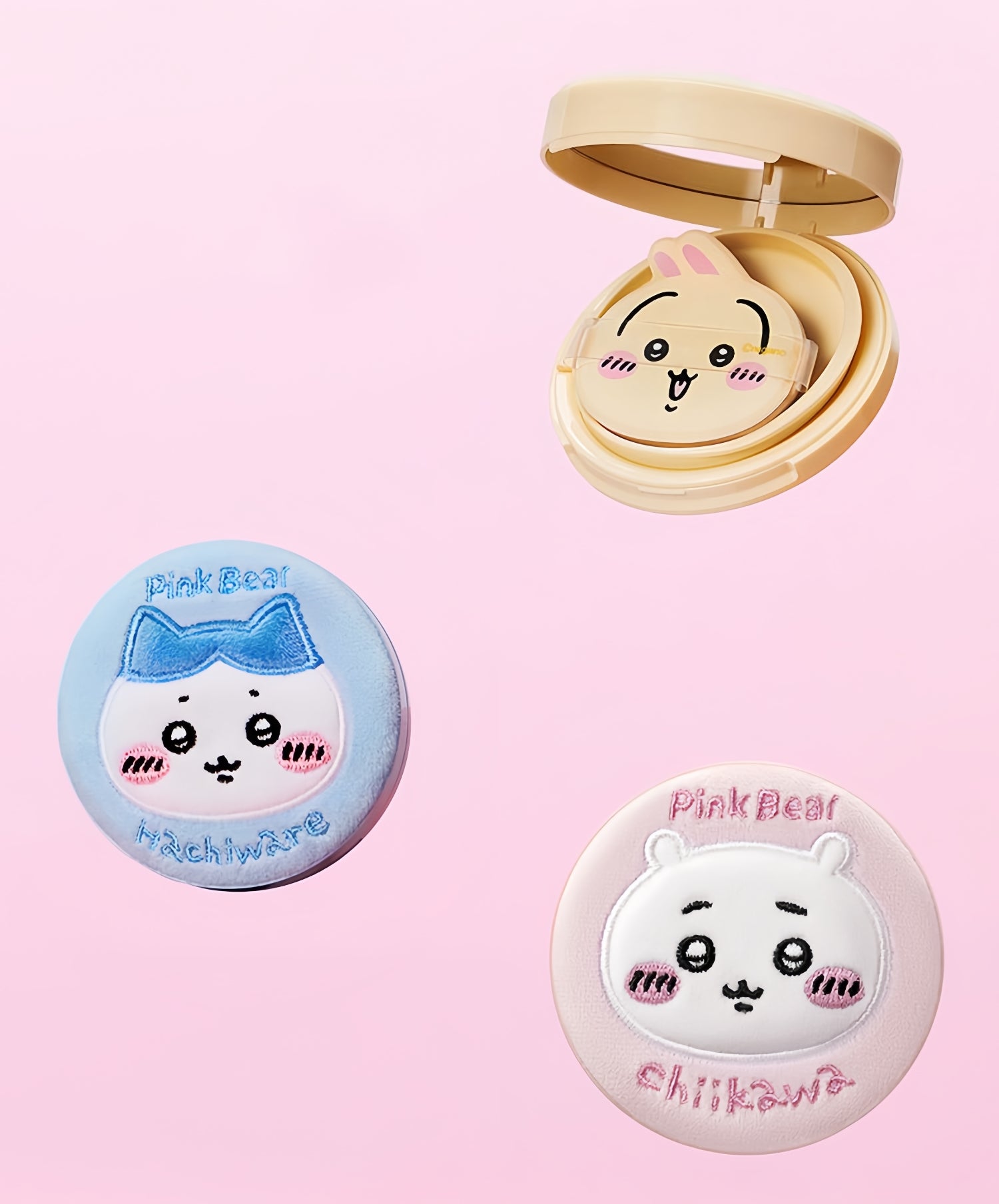 Pink Bear X CHIIKAWA Collection Concealer Air Cushion Foundation T5251