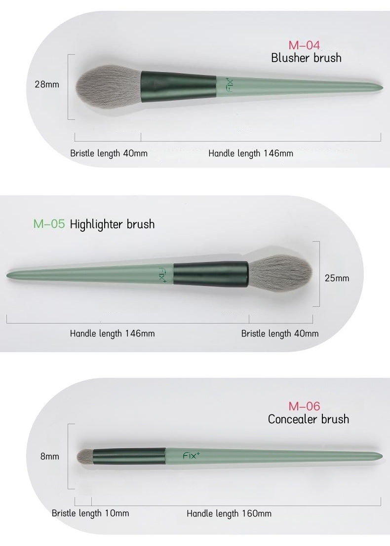 FIX+ Morandi Evergreen Professional Makeup Brush 13 Pcs Set T4893