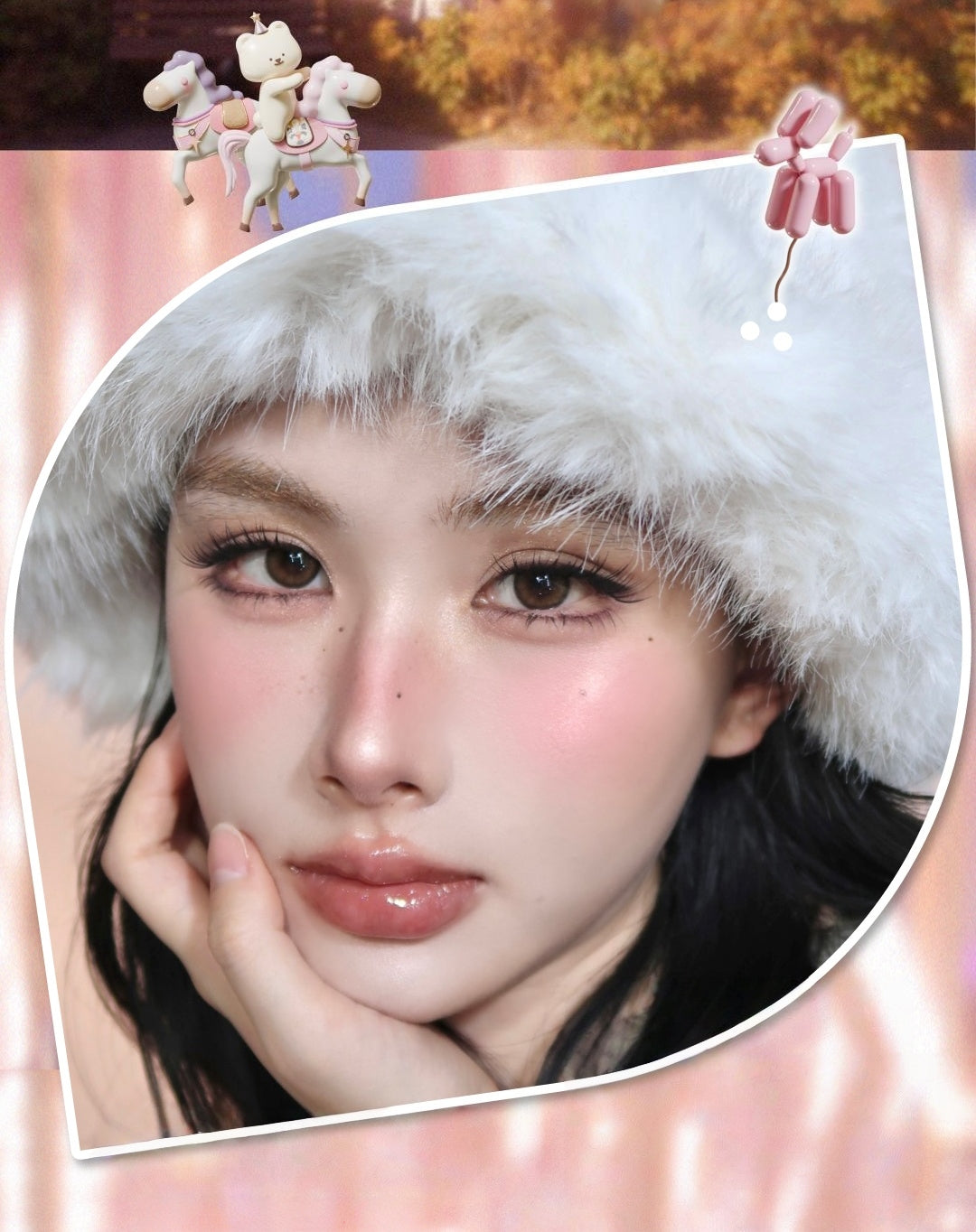 LEEMEMBER Dream Amusement Park Satin Glossy Blusher T5282