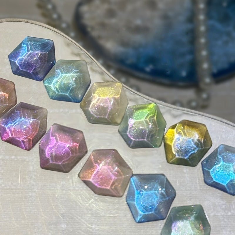 DANZHIHE 12g Cyber City Aurora Cat Eye Gel Polish T4843