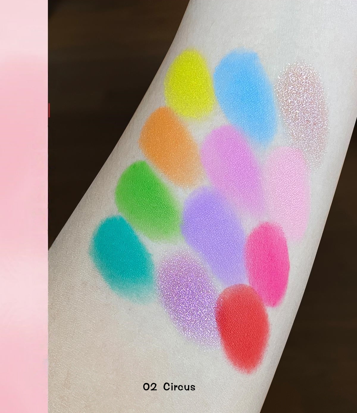 CARMELA 12-color Glazed Eyeshadow Palette T5031