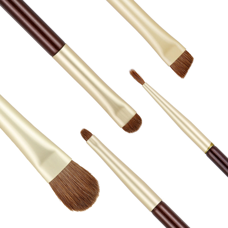 FIX+ Yellow Wolf Tail Collection Professional Makeup Brush 13Pcs Set T4923