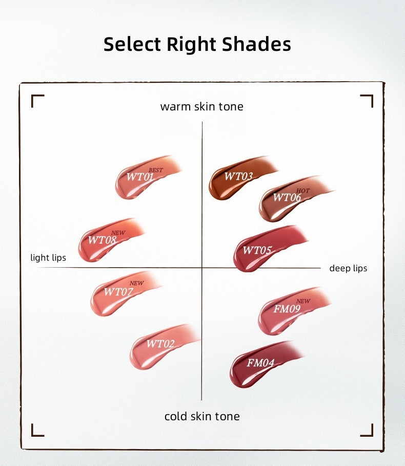 INSBAHA Wavy Water Light Mirror Lip Glaze (2.0) T3989