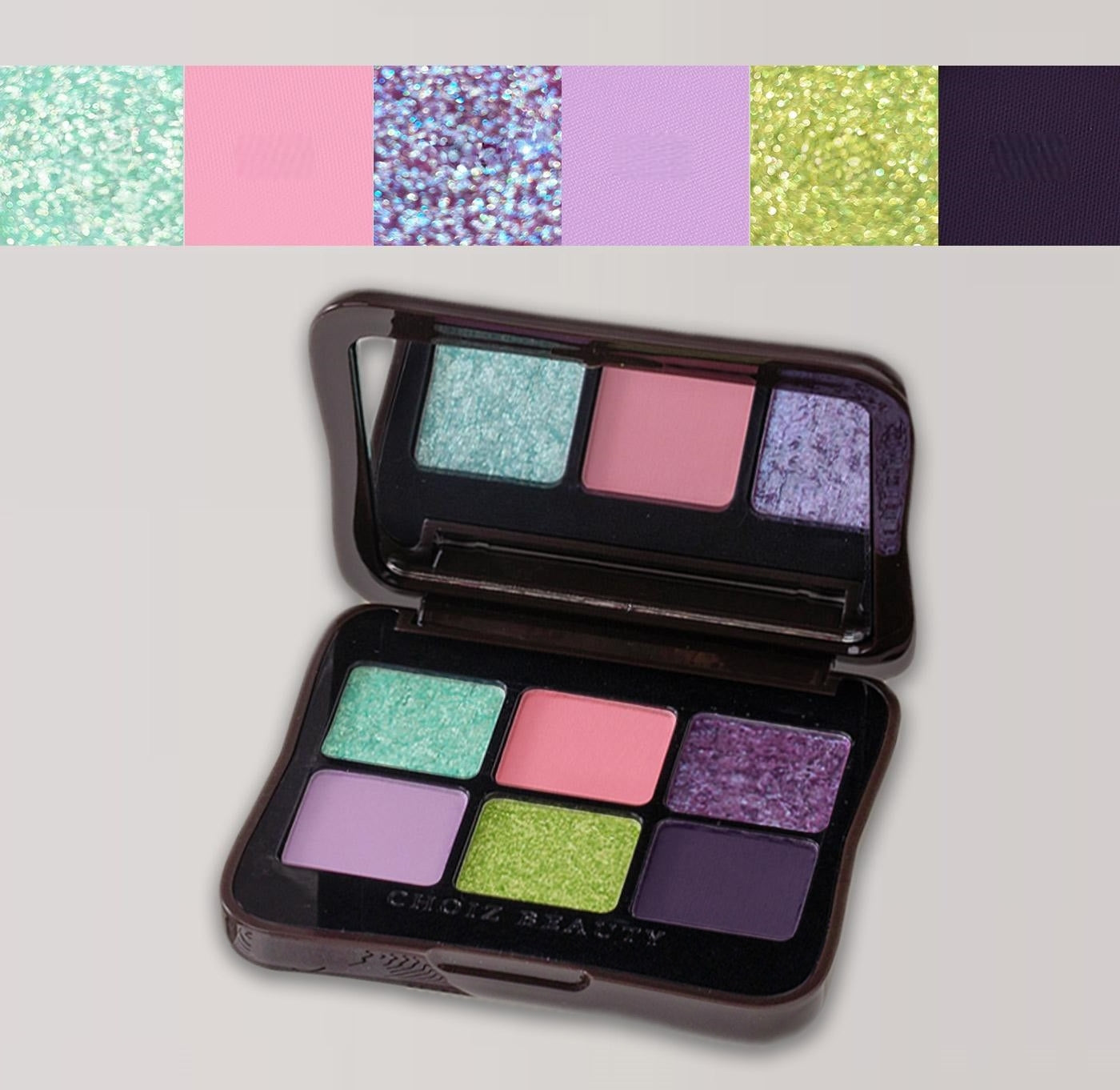 CHOIZ BEAUTY Starry Night 6-Color Chameleon Eyeshadow Palette T4195
