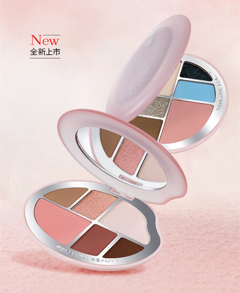 ROMANTIC BEAUTY Memory Imprint 6-Color Makeup Palette T4168