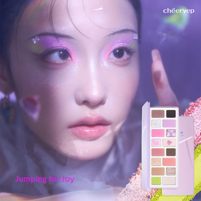 QianYan Jumping for Joy 16-Color Eyeshadow Palette T4087