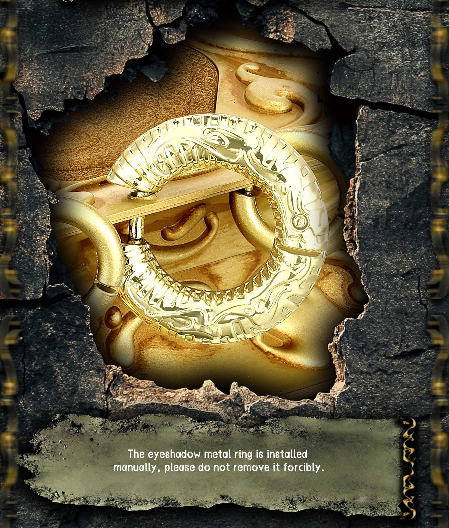 SUGAROCK Mystic Mask 12 Color Eyeshadow Palette T4978