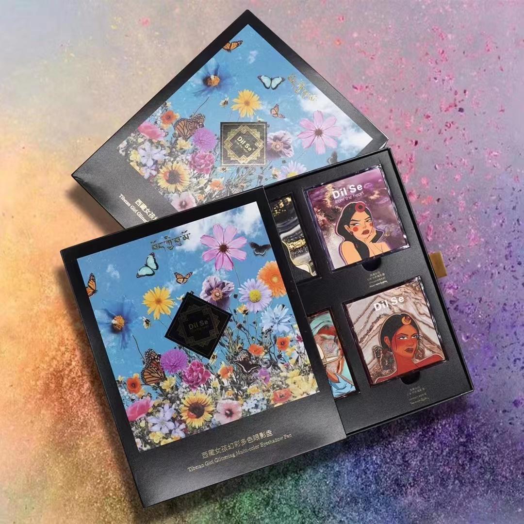 DilSefromtheheart Tibetan Girl Magic 7-color Eyeshadow Palette T4316