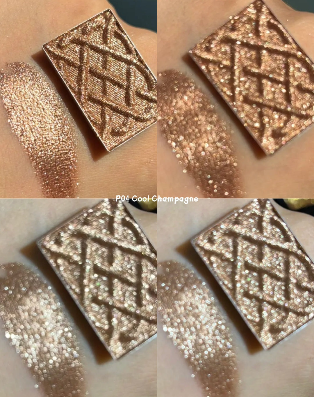 Cold N Wild Metallic Pearlescent Diamond Shimmer Eyeshadow T5220