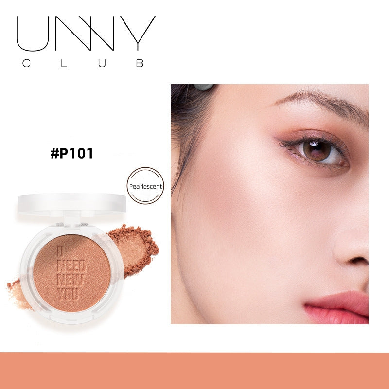 UNNY CLUB Satin Matte & Shimmer Makeup Blusher T2459
