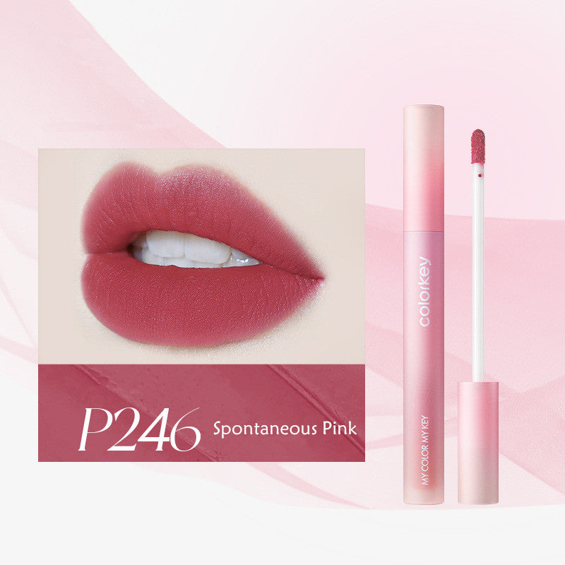 COLORKEY Pink Diamond Airy Matte & Mirror Lip Glaze T3949