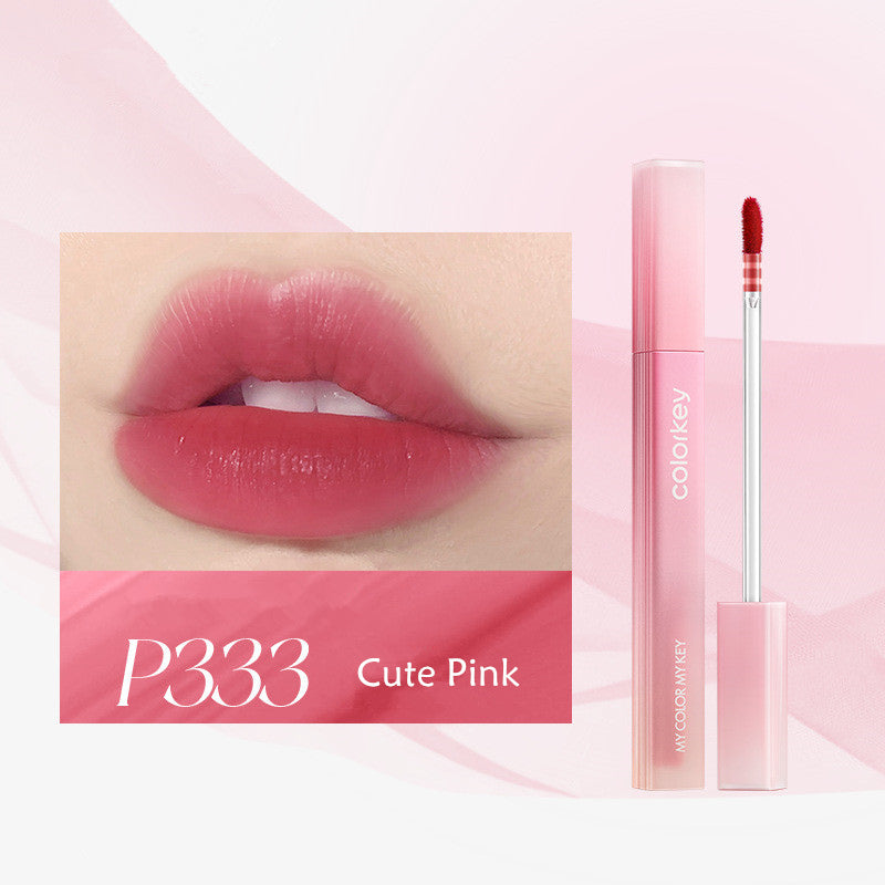 COLORKEY Pink Diamond Airy Matte & Mirror Lip Glaze T3949