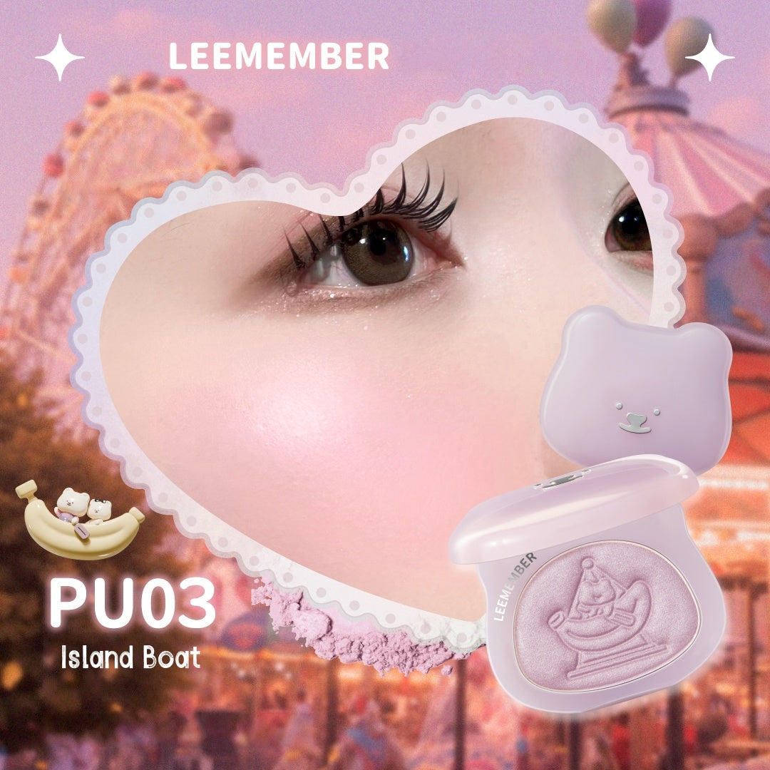 LEEMEMBER Dream Amusement Park Satin Glossy Blusher T5282