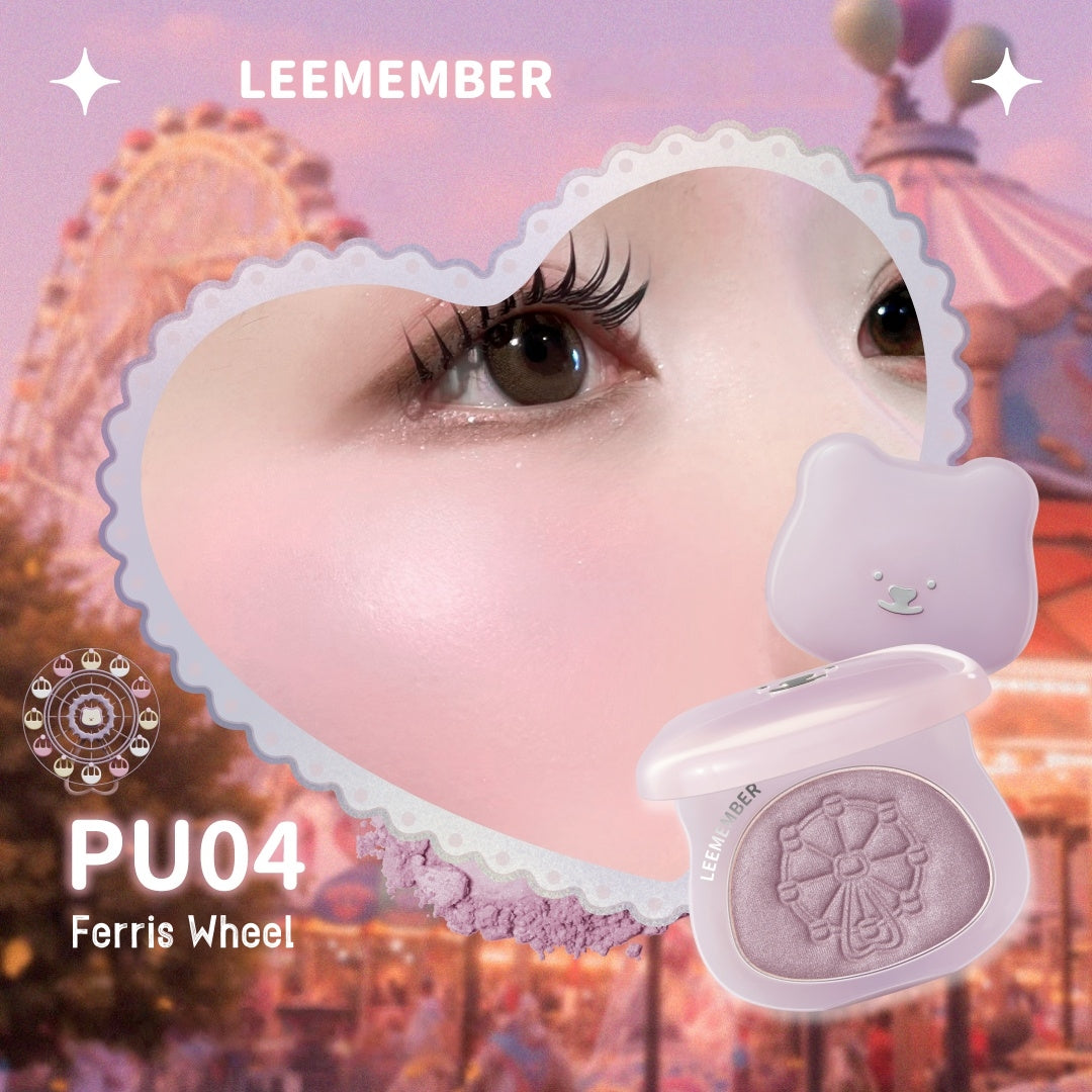 LEEMEMBER Dream Amusement Park Satin Glossy Blusher T5282