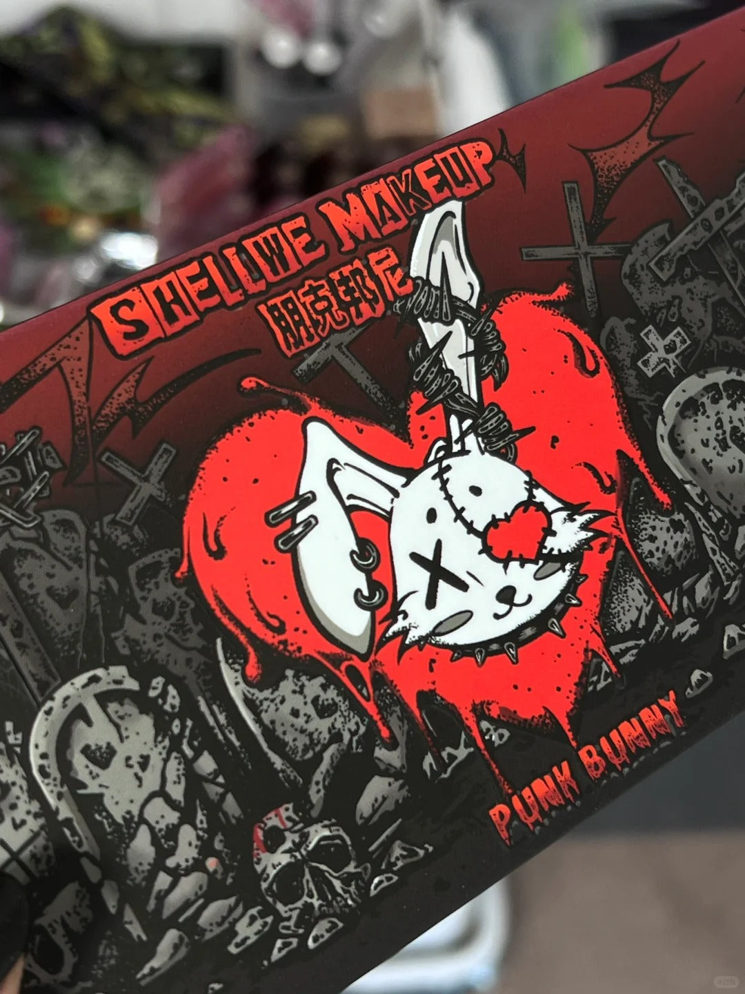 SHELLWE MAKEUP X freya86 PUNK BUNNY Chameleon Eyeshadow Palette T4936