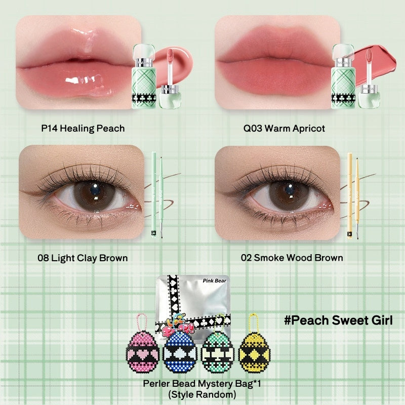 PINK BEAR X Shugo Chara! Collection Lip Gloss & Eyeliner Pen T6021