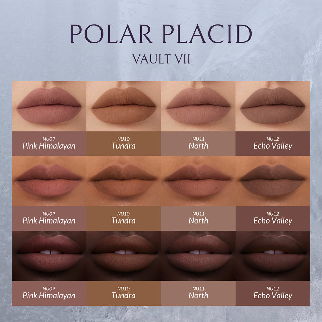 KALEIDOS Matte Lip Clay 4-Stick Gift Set #Polar Placid T3751