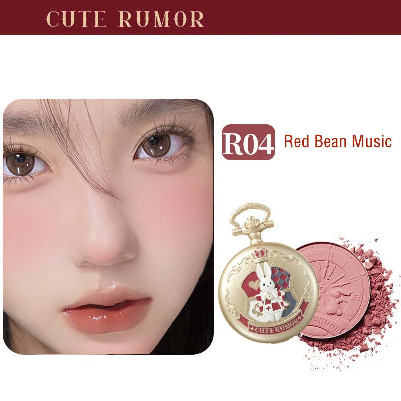 CUTE RUMOR Tea Party Series Pocket Watch Matte Blusher T3706