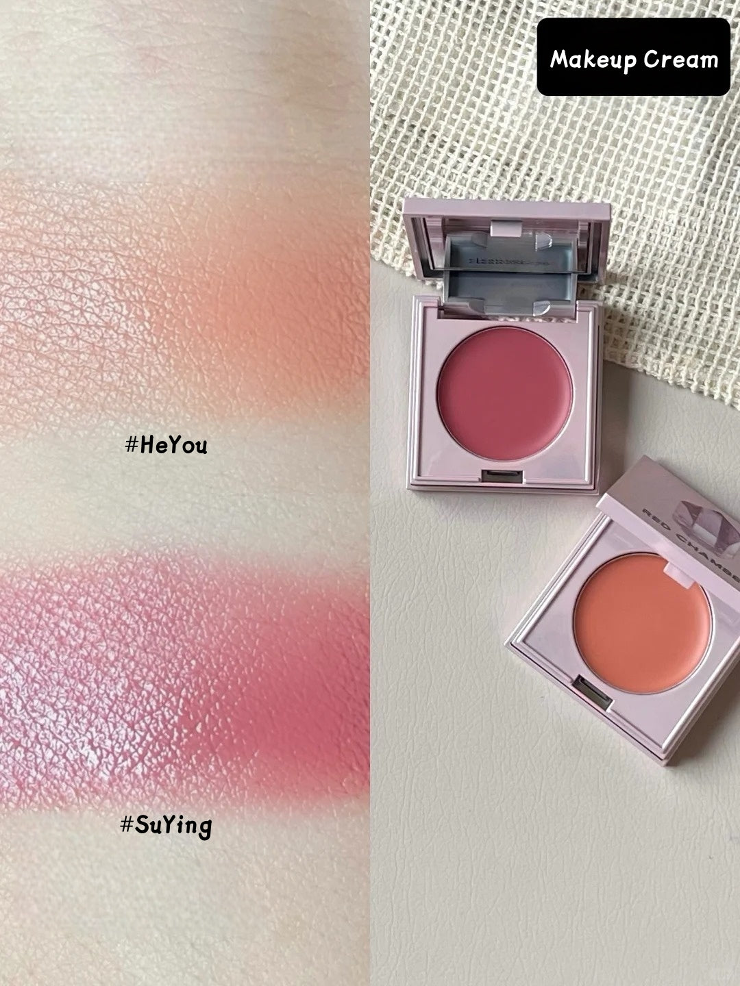 RED CHAMBER Crystal Collection Eyeshadow & Makeup Cream & Stick T5252