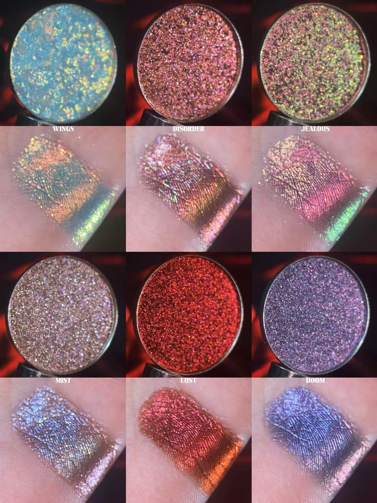 KRYPTEIN COSMETICS Apocalypse Collection Seraph Eyeshadow Palette T5268