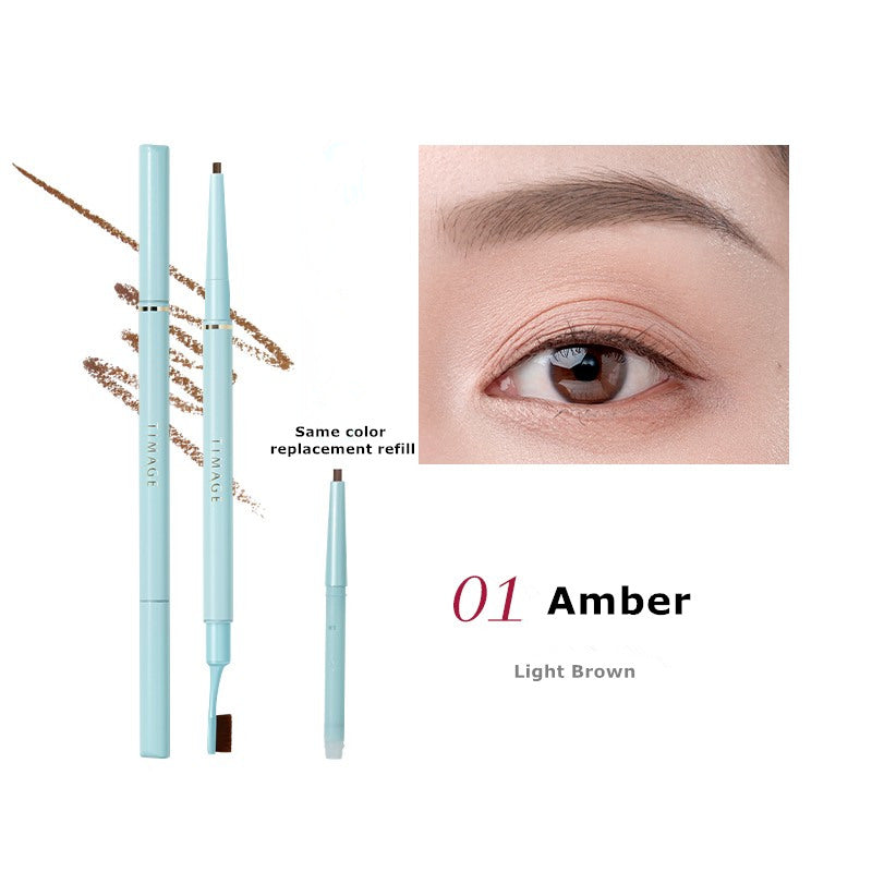 TIMAGE Double-headed Waterproof Eyebrow Pencil T3135