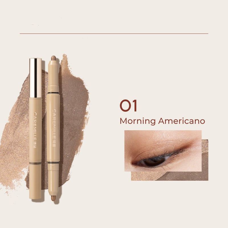 CAREMILLE Double-head Silk Powder Eyeshadow Stick T5055