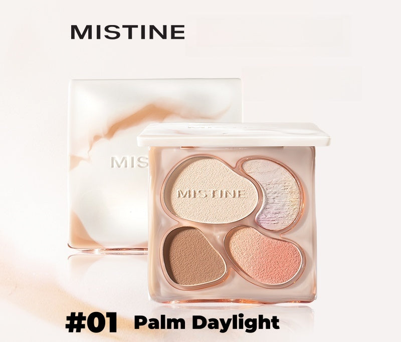 MISTINE Thai Milk Coffee Alt-i-en makeuppalette T4452