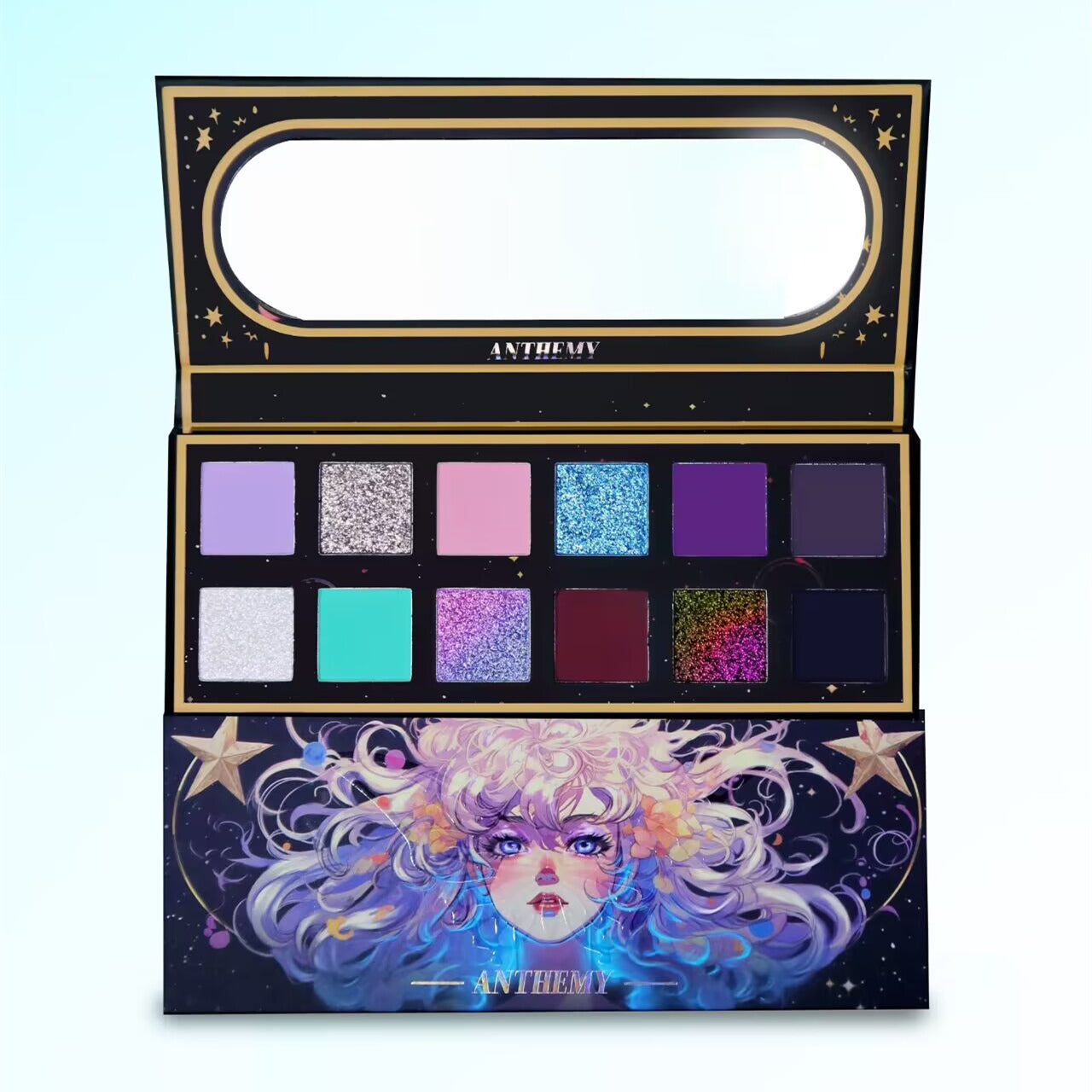 ANTHEMY Butterfly Shadow In Backlight 12-Color Chameleon Eyeshadow Palette (1.0) T4020