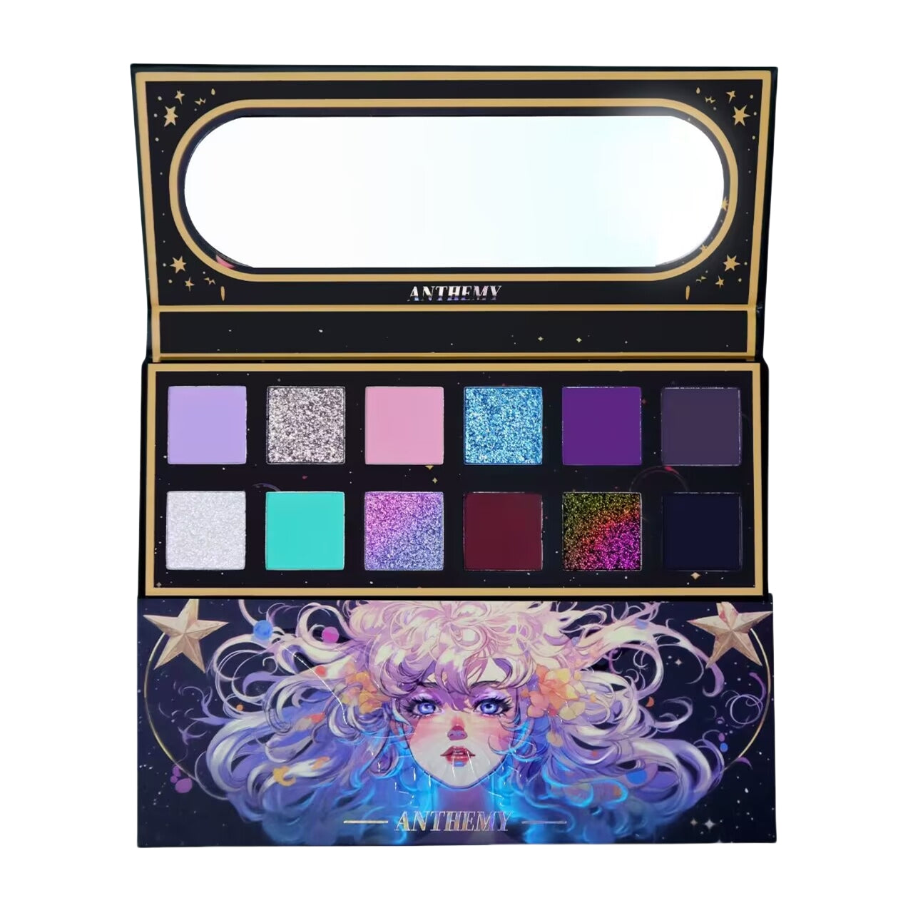 ANTHEMY Butterfly Shadow In Backlight 12-Color Chameleon Eyeshadow Palette (1.0) T4020