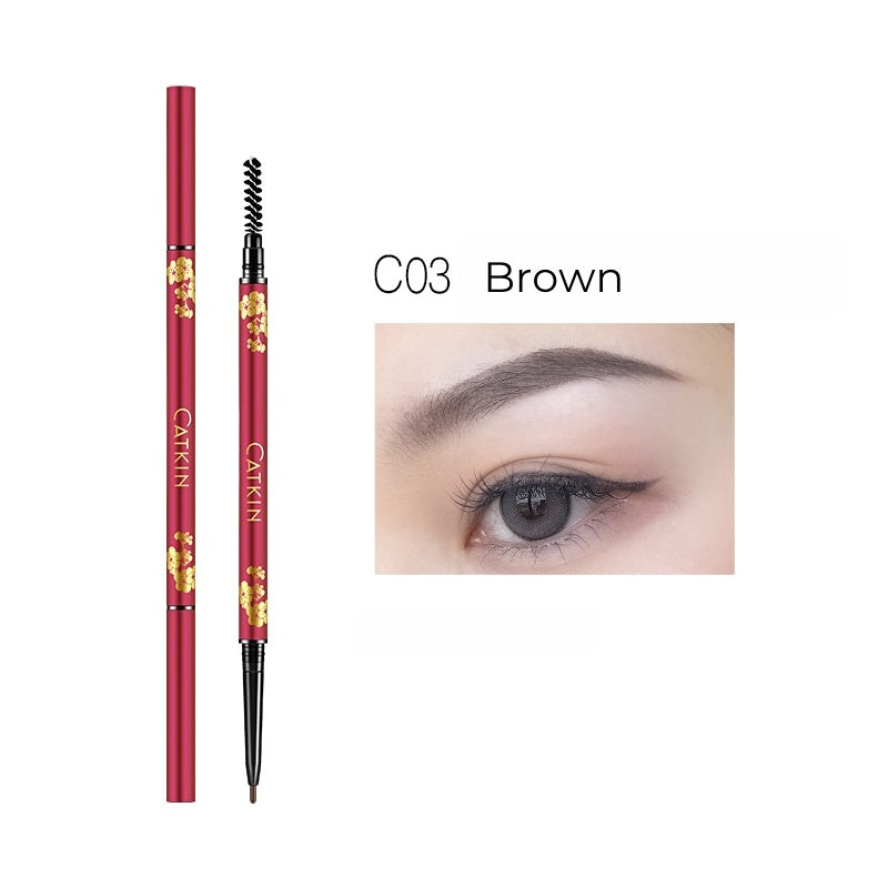 CATKIN Qing Ping Le Double-head Waterproof Eyebrow Pen 2 Pcs T5015