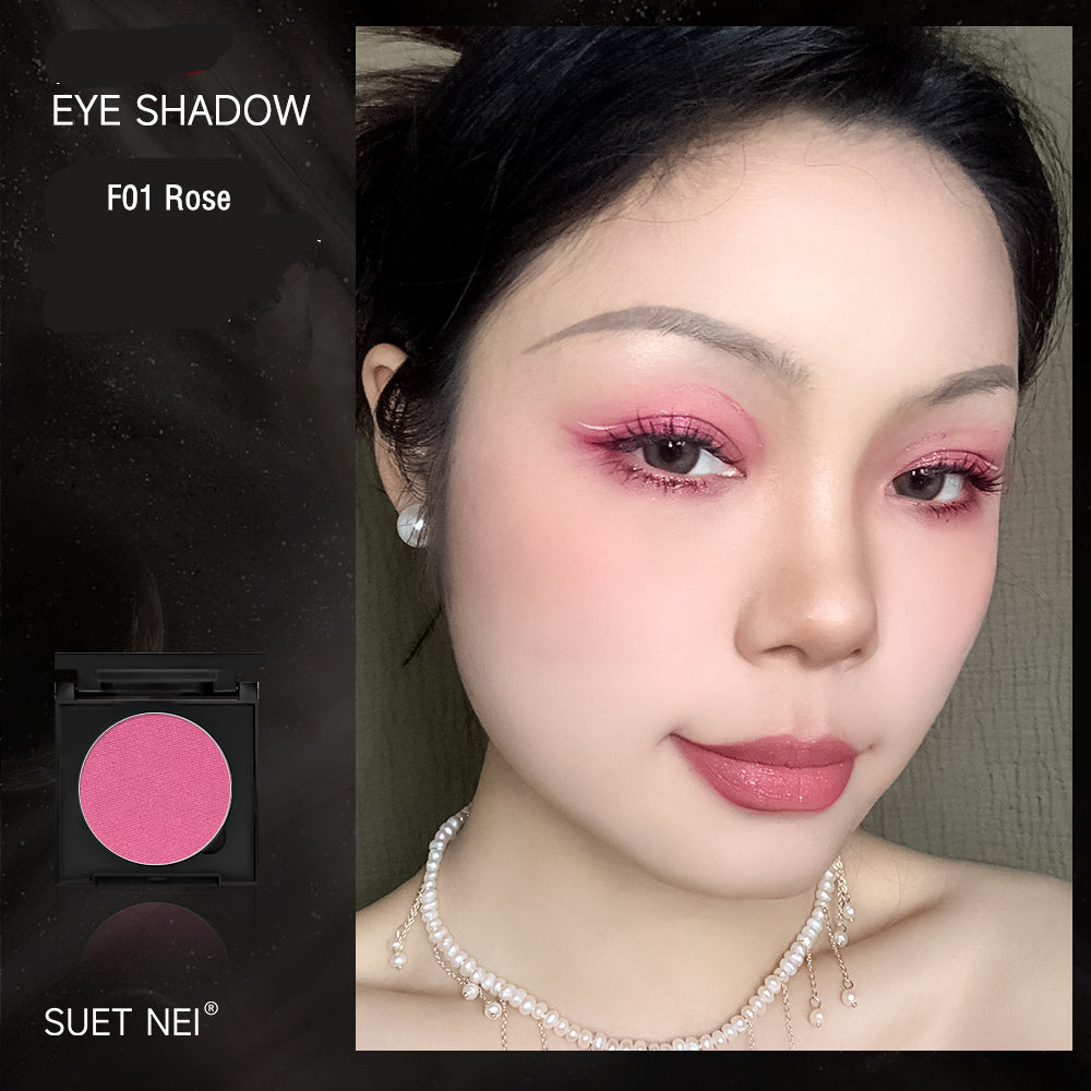 SUET NEI Retro Red Series Monochrome Matte Eyeshadow T3911