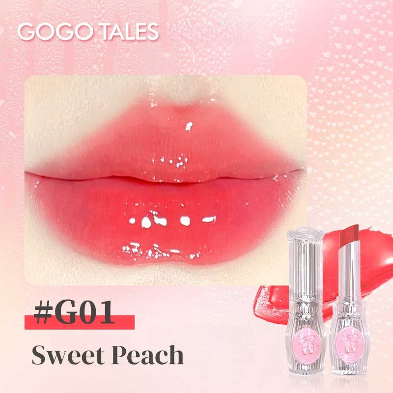 GOGO TALES Sweet Pink Ballet Collection Moist Glossy Lipstick T4702