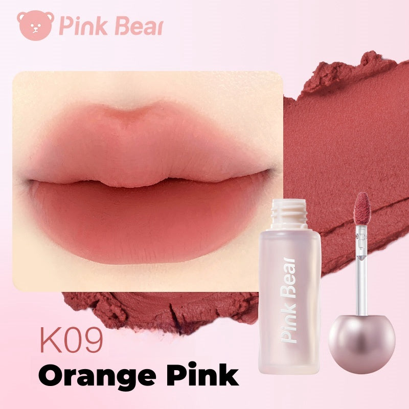 PINK BEAR Long-wear Silky Ceamy Matte Lip Mud T4313