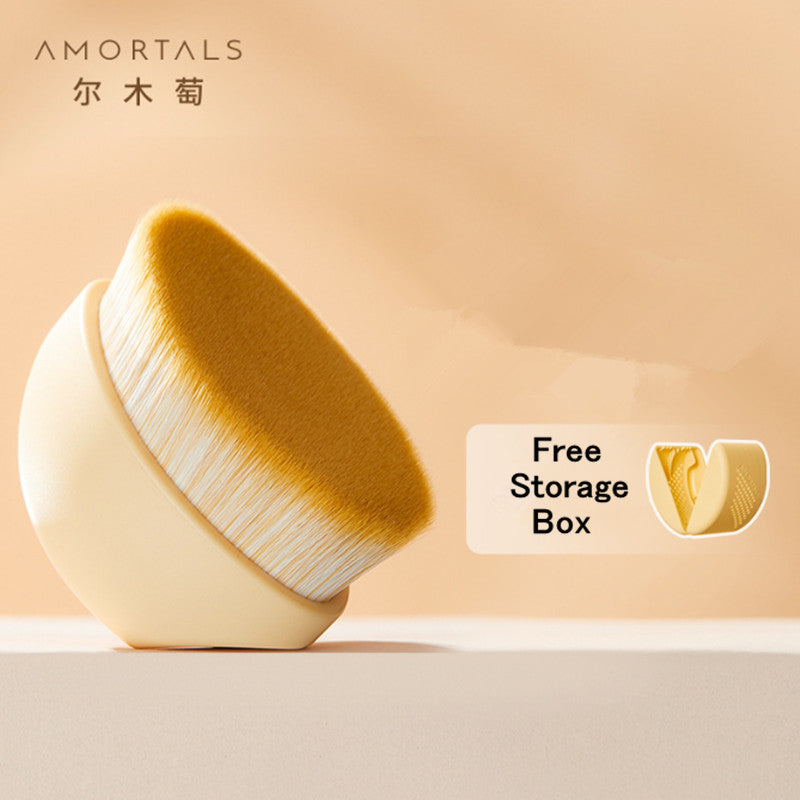 AMORTALS No.55 Seamless Foundation Brush With Storage Box T3310