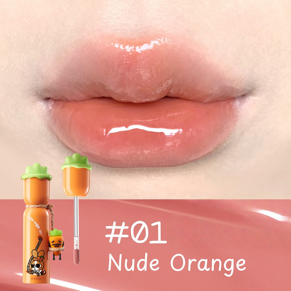 Little Ondine X Lipu Friends Makup Collection Lip Glaze & Foundation & Eyeliner & Makeup Palette T5010