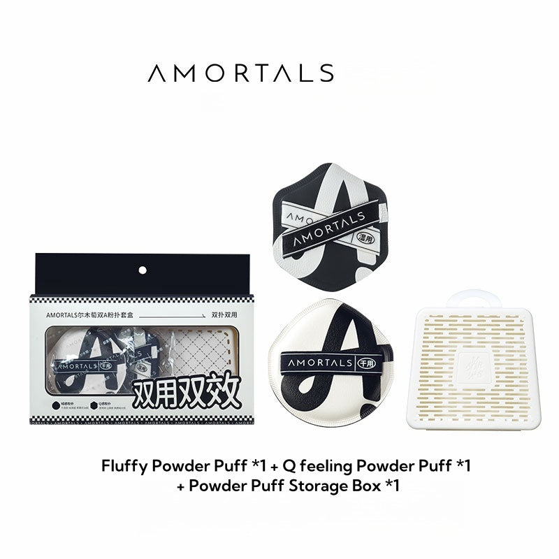 AMORTALS Double A Wet & Dry Candyfloss Makeup Puff T4614