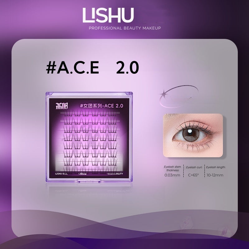 Lishu Girls Group 2.0 Natural False Eyelashes T4594