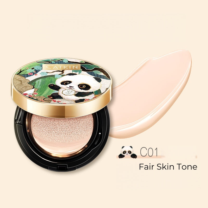 CATKIN Panda Paradise Concealer & Oil-control Air Cushion Foundation T5021