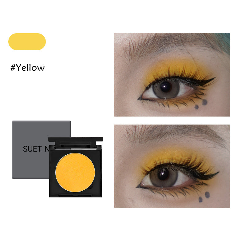 SUET NEI Yellow Series Monochrome Matte Eyeshadow T3906