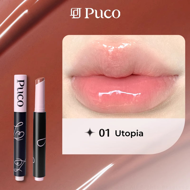 PUCO Dreamland Collection Moisturize Glossy Mirror Lipstick T5340