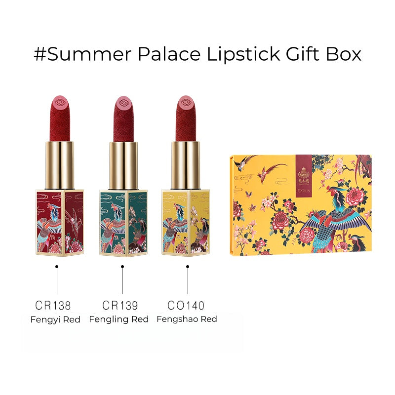 CATKIN Summer Palace Carved Matte & Glossy Lipstick T5029