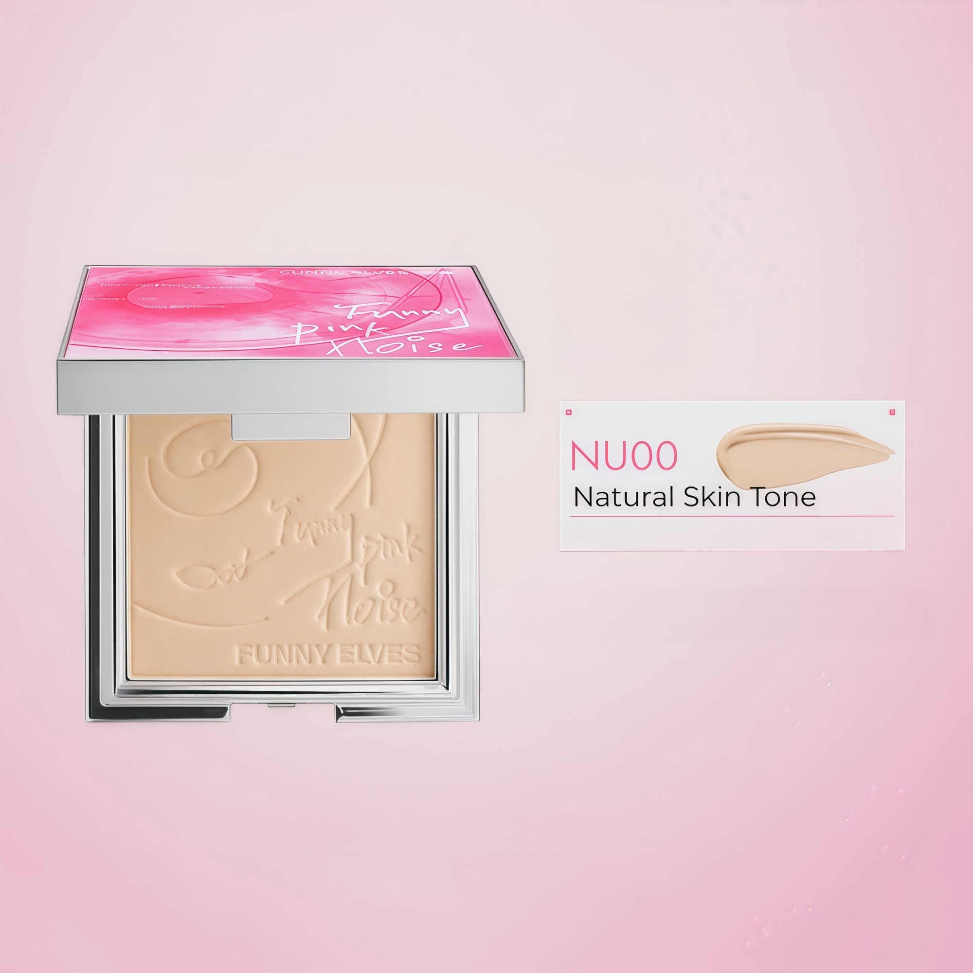 Funny Elves Long-wear Oil-control Pressed Powder (2.0) T5327